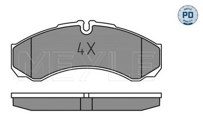 КОЛОДКИ ТОРМОЗНЫЕ IVECO ПЕРЕД /ЗАД DAILY 96- 0252912120/PD