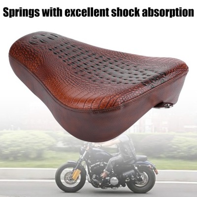 ПЕРЕД ПОДУШКА СИДЕНИЯ MOTOCYKLA CROCO BROWN DO SPORTSTER XL1200 1Y фото