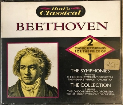 2CD BEETHOVEN THE SYMPHONIES THE COLLECTION