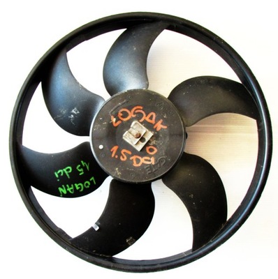 Dacia logan 1.5 dci вентилятор радиатора фото №1