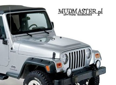 РАСШИРЕНИЯ КРИЛ ПОДКРЫЛКИ JEEP TJ ЕЛАСТИЧИСКОЕ +17CM BUSHWACKER фото