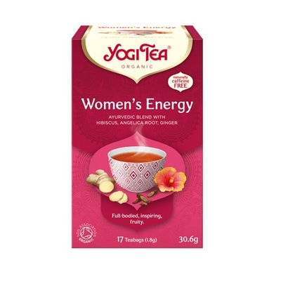 YOGI TEA Herbatka dla Kobiet - energia (17 x 1,8g)