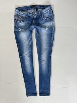 DROMEDAR * spodnie rurki jeans * 30 38 M