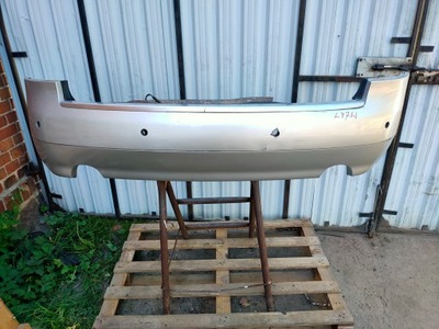 Бампер задняя audi a4 b6 kombi ly7w 2 трубы фото №1