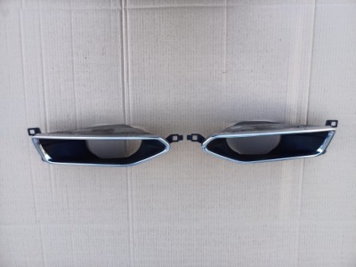 Bmw 7 g11 g12 наконечник насадки гаситель выхлоп защита насадки трубы фото №1