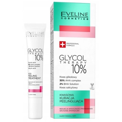 Eveline Glycol 10% Kwasowa kuracja peelingująca