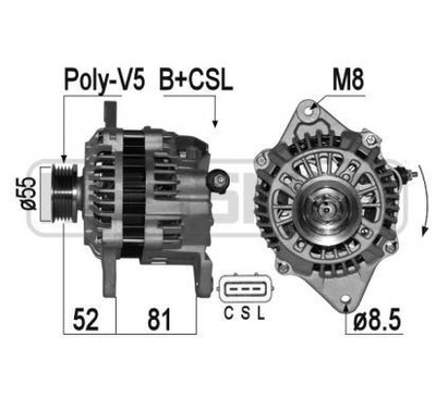 Era генератор messmer subaru фото №1