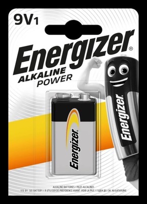 Bateria alkaliczna 6LR61 9V (R9*) Energizer 1 szt