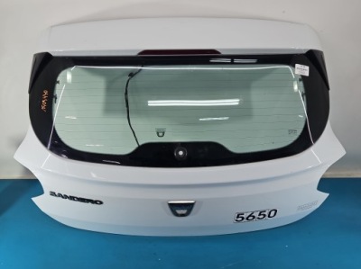 Крышка багажника задний  стекло dacia sandero iii 20- белый dv369 фото №1