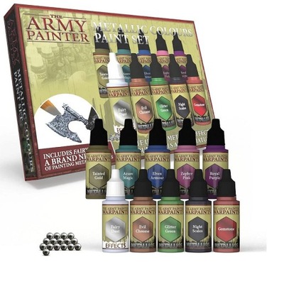 Army Painter Zestaw farb Warpaints Metallics