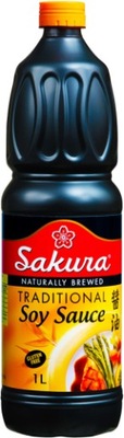 PD Sos sojowy do sushi Traditional b/glutenu Sakura 1L
