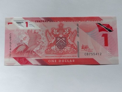 [B0379] Trinidad i Tobago 1 dolar 2020 r. UNC