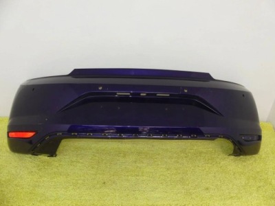 Бампер задня vw scirocco 1k8 lift 12- відбивач оригінал фото №1