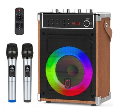 Zestaw do karaoke z 2 mikrofonami | JYX-69BT