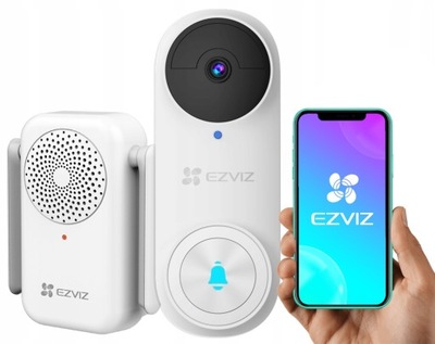 DZWONEK BEZPRZEWODOWY WiFi EZVIZ DB2 PRO 5Mpx IP65