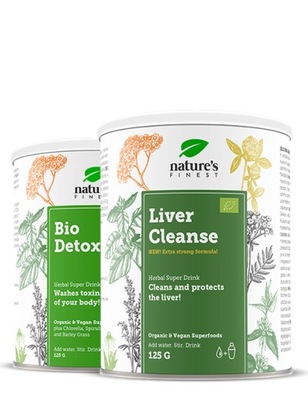 Bio Detox Liver Cleanse REGENERACJA WĄTROBY 2x125g