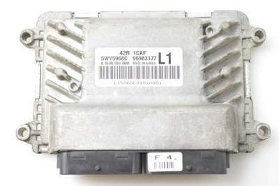 КОМПЬЮТЕР БЛОК УПРАВЛЕНИЯ ECU 96983177 CHEVROLET AVEO