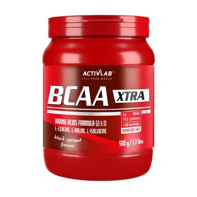 AMINOKWASY GLUTAMINA BCAA XTRA ActivLab porzeczka