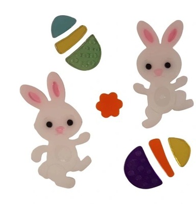 NAKLEJKI WIELKANOCNE ŻELOWE NA SZYBĘ