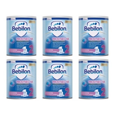 Bebilon Prosyneo HA 2 mleko następne ZESTAW 6x 400 g