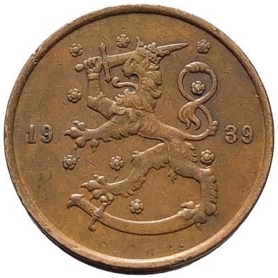 90249. Finlandia, 10 pennia, 1939r.