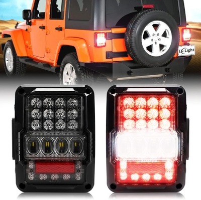 PARTE TRASERA LUZ DIODO LUMINOSO LED 4D JEEP WRANGLER JK JKU 30W 2007-2018 LX-LIGHT LX-LN-TAIL  