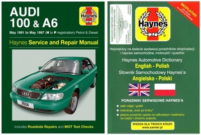 AUDI 100 & A6 (1991-1997) MANUAL REPAIR HAYNES +GRATIS 24H  