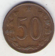 Czechosłowacja 50 halerzy 1963