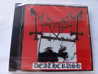 MAYHEM Deathcrush black metal CD folia