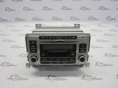 Hyundai santa fe ii 06 радіо cd 961002b220 фото №1