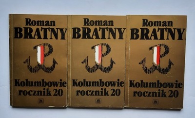 Kolumbowie rocznik 20 komplet 3 tomy Roman Bratny