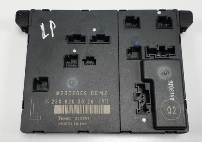Модуль дверей лівий mercedes sl amg r230 2308203526 фото №1