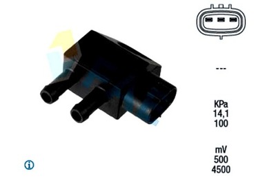 FAE SENSOR DE PRESIÓN GASES DE ESCAPE  