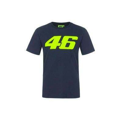 KOSZULKA T-SHIRT MESKI VR46 LOGOTIPO GRANATOWA XXL  