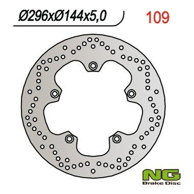 DISKU STABDŽIŲ NG BRAKE DISC NG109 