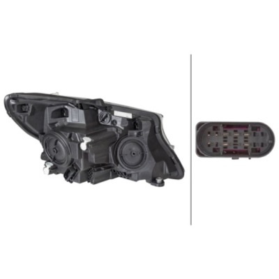 Фара hella 1el011 284-871 фото №1