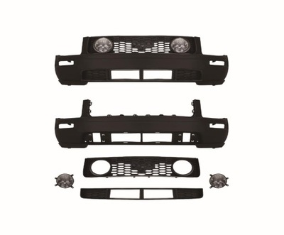 Ford mustang 05 - 09 бампер передний перед фото №1