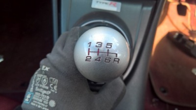 Ручка передач honda civic viii ufo type-r typer oem фото №1