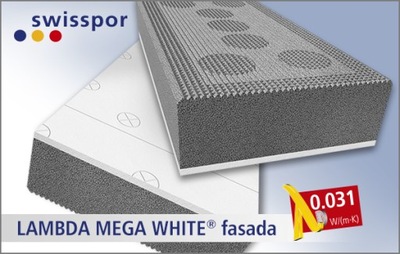 najlepszy styropian SWISSPOR STYROPIAN 031 Lambda Mega White 15cm