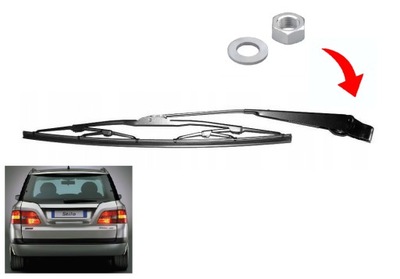 Важіль двірник задня fiat stilo multiwagon kombi фото №1