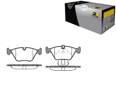 ZAPATAS DE FRENADO BMW 5 E39 20.3MM WVA21677 ROADHOU  