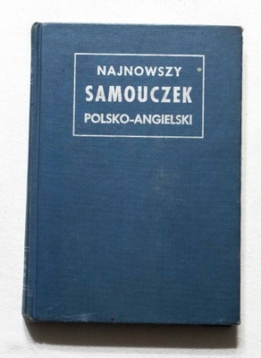 STARA KSIĄŻKA SAMOUCZEK POLSKO - ANGIELSKI DLA POLAKÓW W AMERYCE 1953