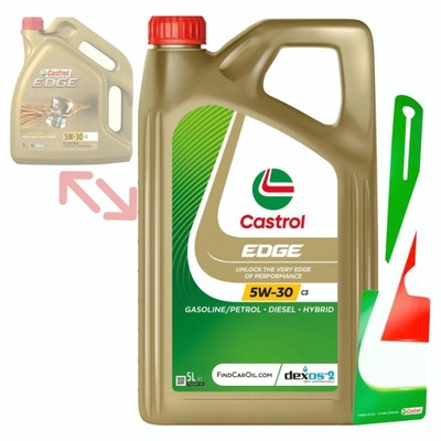 CASTROL EDGE TITANIUM 5W30 C3 RN 0700 0710 VW 502 00 5L +  ALYVOS 