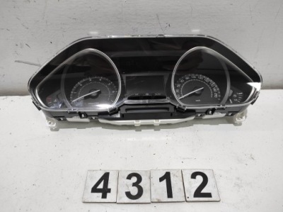 Счетчик peugeot 208 2008 9805341480 фото №1