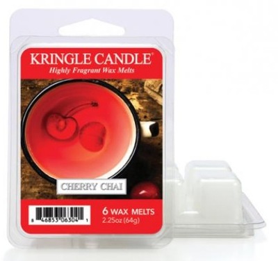 Wosk zapachowy Kringle Candle Cherry Chai 64g