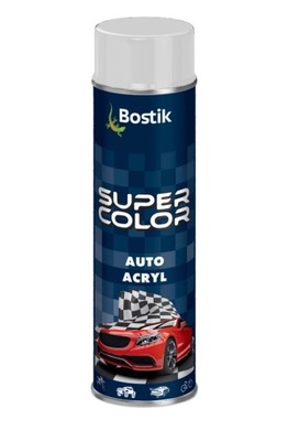 LAKIER AKRYLOWY BIAŁY POŁYSK AUTO ACRYL 500ML