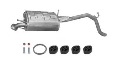 Suzuki wagon r+ 1.0i -16v 51kw 2000r. гасник кінцевий фото №1