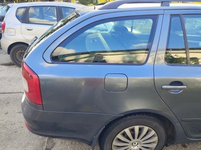 Skoda octavia ii lift kombi четверть правая задняя правый задняя крыло фото №1