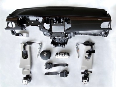 Комплект renault talisman initiale панель приладів консоль подушка безпеки фото №1