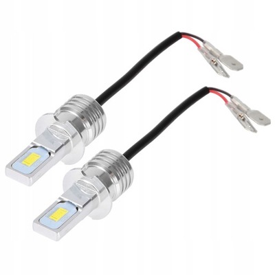 2 PIEZAS LUZ DIODO LUMINOSO LED H3 80W 8000K 12-24V UNIVERSAL  